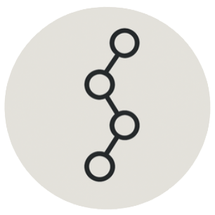 Black abstract line design