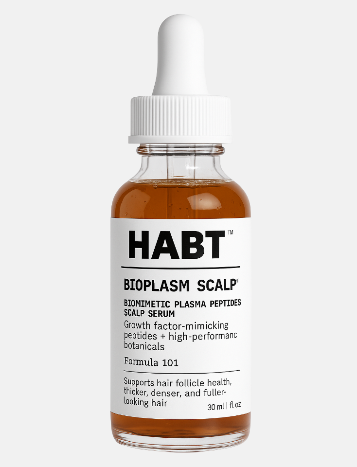 Bottle of HABT Bioplasm Scalp Serum 